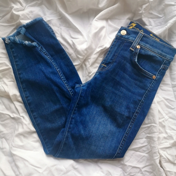 SOLD 7 for All Mankind Ankle Skinny Jeans